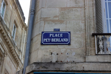 Fototapeta premium Place Pey Berland