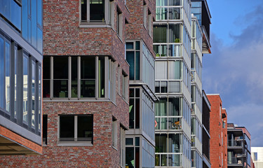 Obraz premium Fassaden Hamburg