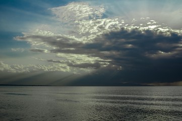 Rough Sea Cagliari Sardinia Tourism Vacation Photo