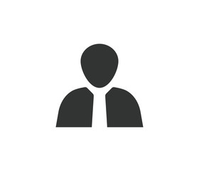 Human icon or business man icon
