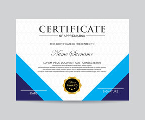 Modern certificate vector