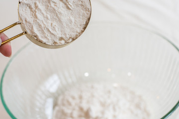 a cup of flour