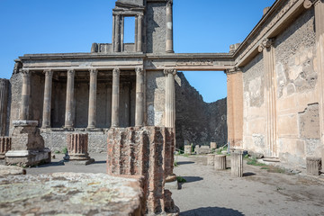 Roman ruins Pompeii Italy - 232361965