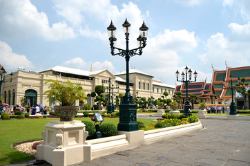 Naklejka premium thailande palais royal