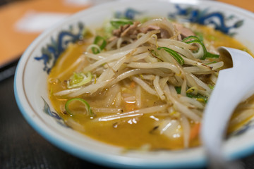 Japanese style ramen