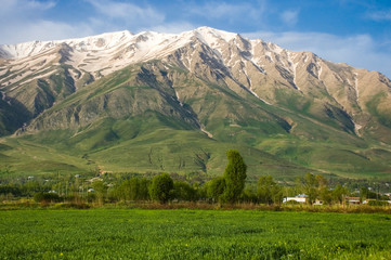 Fototapeta na wymiar Landscape view of Artos Mountain, Van, Turkey