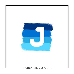 Initial Letter J Logo Template Vector Design