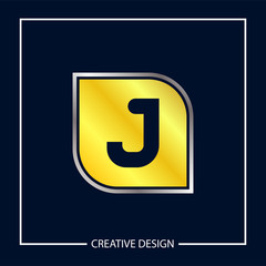 Initial Letter J Logo Template Vector Design