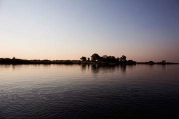Obraz premium Okavango Delta Sunset