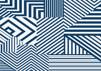 Abstract stripped geometric background. Vector illustration