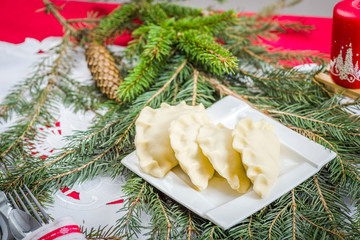 Dumplings - traditional Polish dish