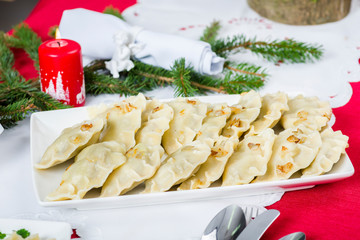 Dumplings - traditional Polish dish