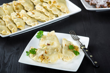 Dumplings - traditional Polish dish