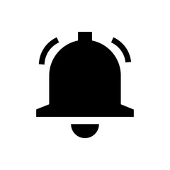 Bell, notification glyph icon