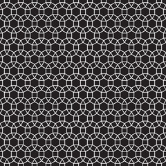 Seamless geometric polygon pattern background