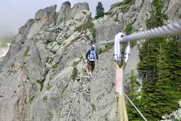 Mountaineering in the Alps