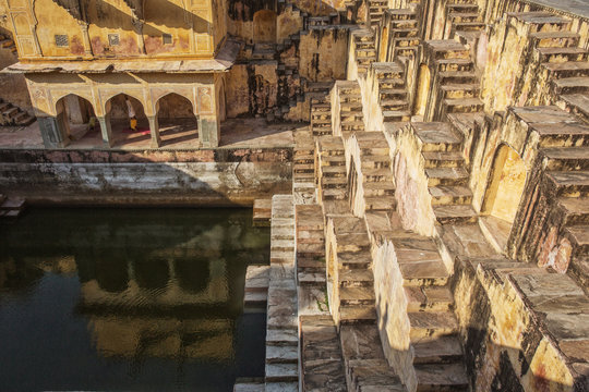 The Toor ji ka Baori (Toor ji stepwell) in Jodhpur, India