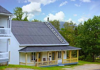 Obraz premium Ladder on Roof