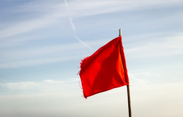 Red Flag on Clear Day
