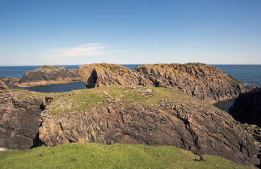 The Butt of Lewis , the most northerly point on Isle of Lewis. Scotland © Allan
