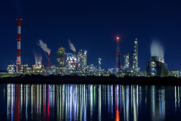 工場夜景 (10月)