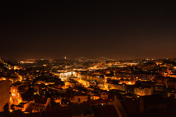 Lisbon City by night