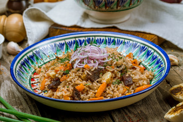 pilaf with beef
