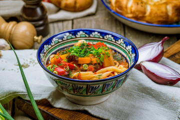 Lagman asian soup