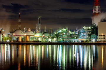 工場夜景 (10月)