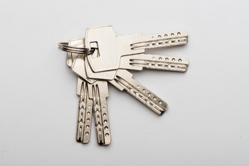 keys to the apartment. house keys