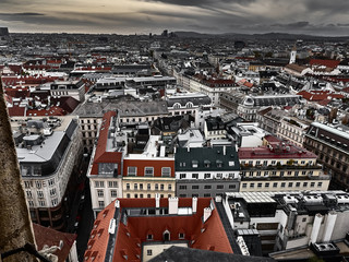 Panoramic view of Vienna