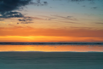 Pacific Ocean Sunset Washington State