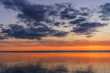 Pacific Ocean Sunset Washington State