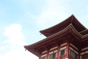 Chinese temple roofs