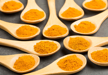 Turmeric spice used in alternative medicine - Curcuma longa