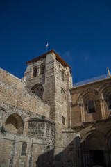 Fototapeta na wymiar Church of the Holy Sepulcher (Tomb of Jesus). Jerusalem, Israel