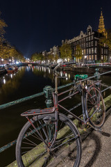 Amsterdam at night