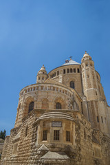 Fototapeta na wymiar Gate of Sion (High Room). Jerusalem, Israel