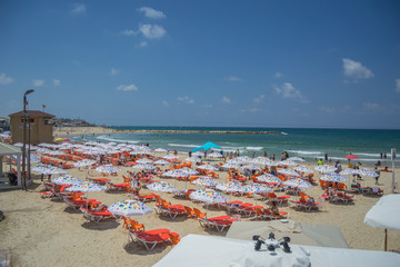 BeachFront. Tel Aviv, Israel.