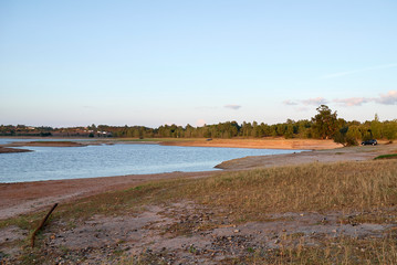 Lake dry