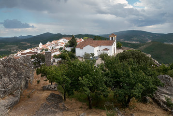 View from the castle over the marvão