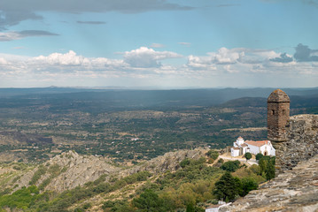 Obraz premium Widok na dolinę