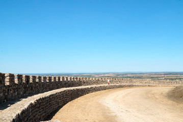 Fototapeta na wymiar Fortress wall