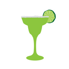 Isolated cocktail icon. Cinco de mayo. Vector illustration design