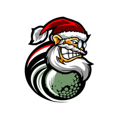 Golf Santa Logo
