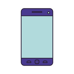 smartphone device isolated icon