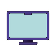 computer desktop isolated icon