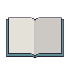 open book isolated icon