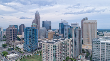 Charlotte cityscape, North Carolina