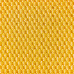 Close up Yellow satin background